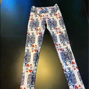 Gold Sheep Leggings-Size Small